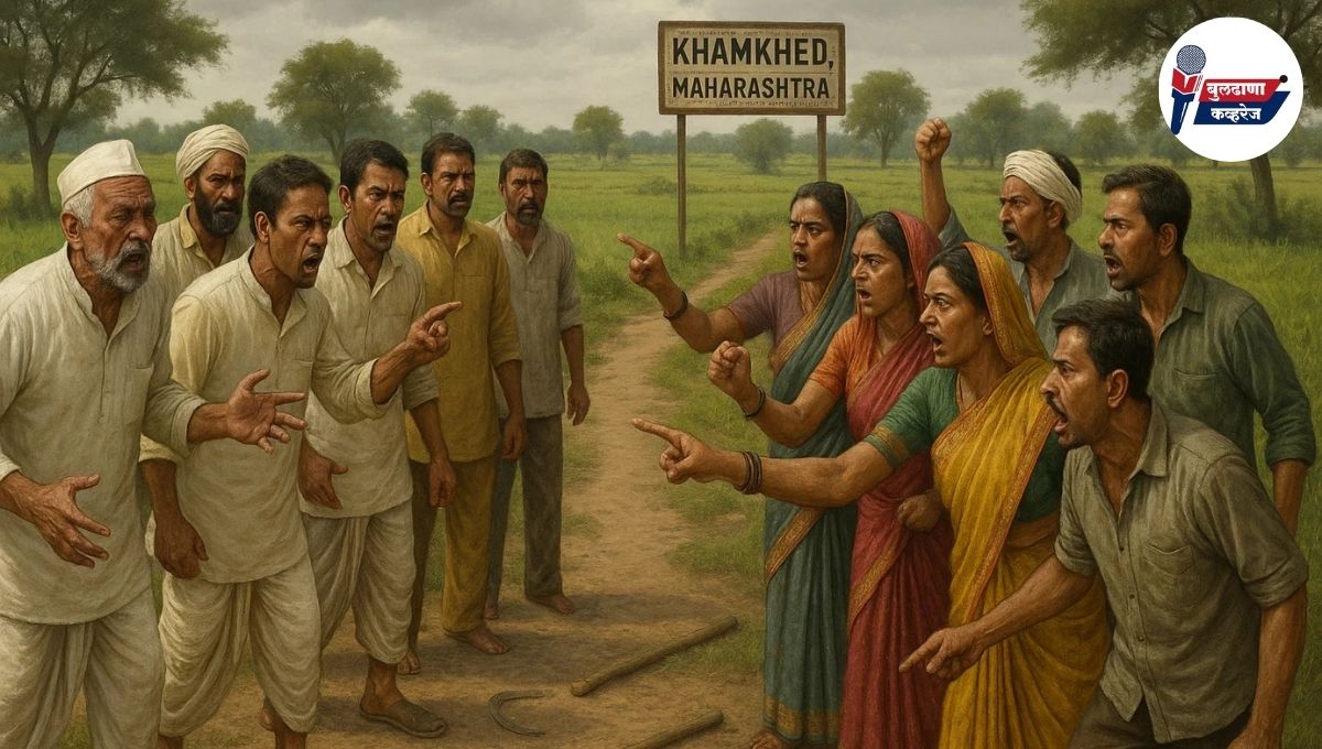खामखेड येथे शेतीच्या वादातून दोन गटांत तुफान हाणामारी; आठ जणांविरुद्ध गुन्हे दाखल