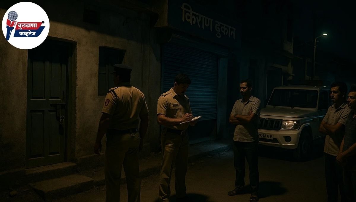 देऊळगाव महीत एकाच रात्री पाच घरं आणि किराणा दुकान फोडलं; लाखोंचा ऐवज लंपास