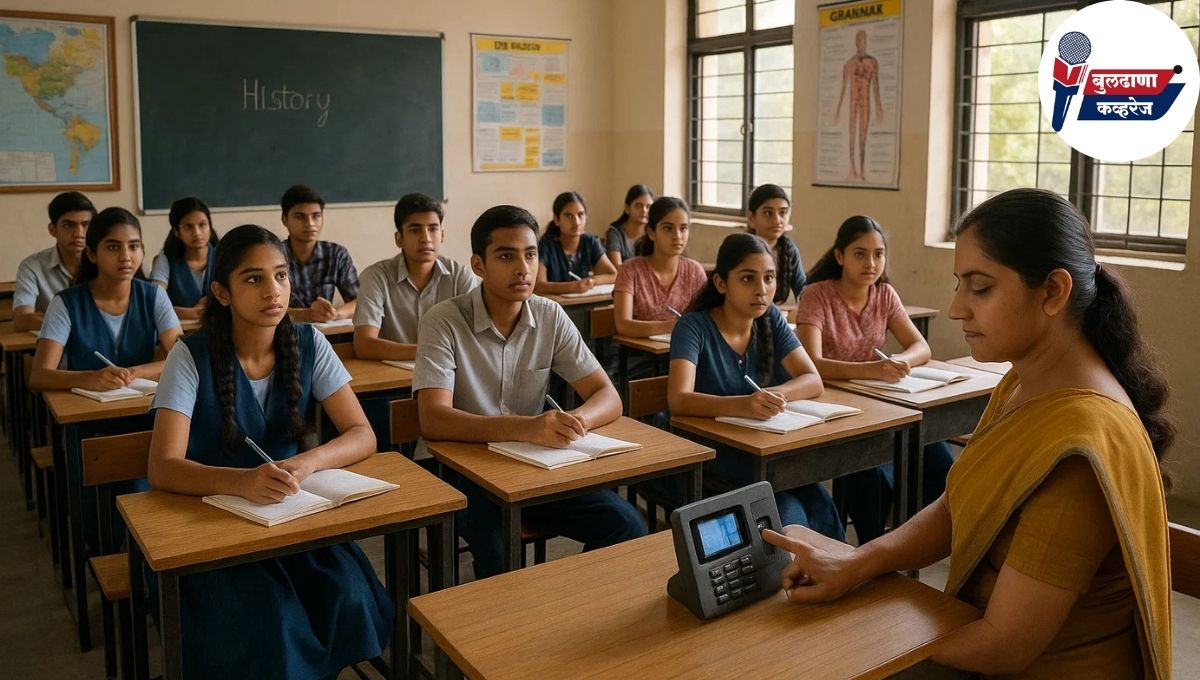 11th class attendance biometric