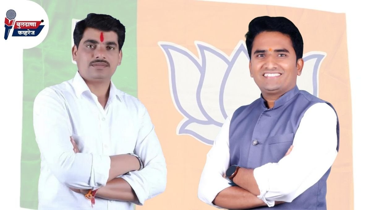 संतोष काळे यांची भाजप युवा मोर्चा जिल्हाध्यक्षपदी निवड; तर श्रीकृष्ण सपकाळ यांना जिल्हा सचिवपदाची जबाबदारी